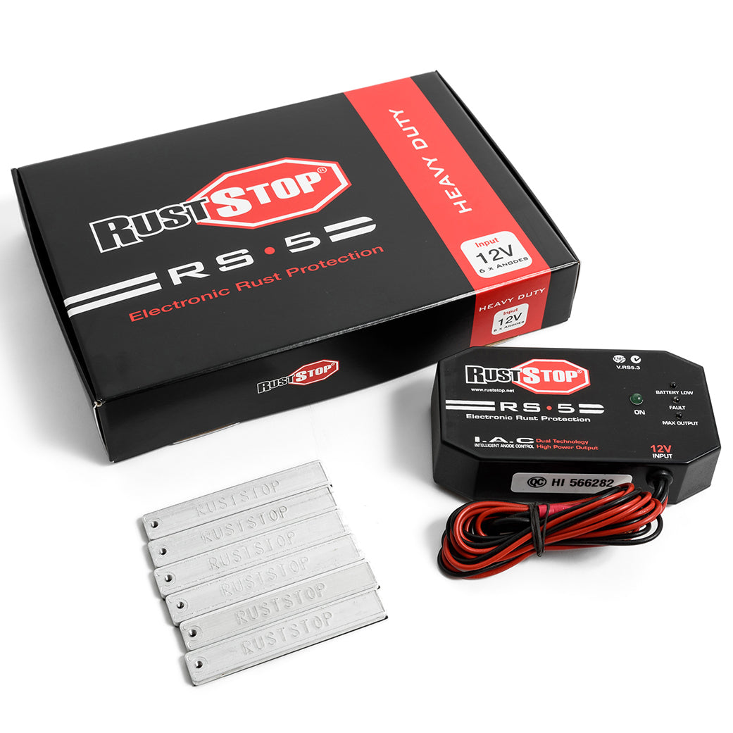 RustStop RS-5 (12V) Heavy Duty Electronic Rust Protection