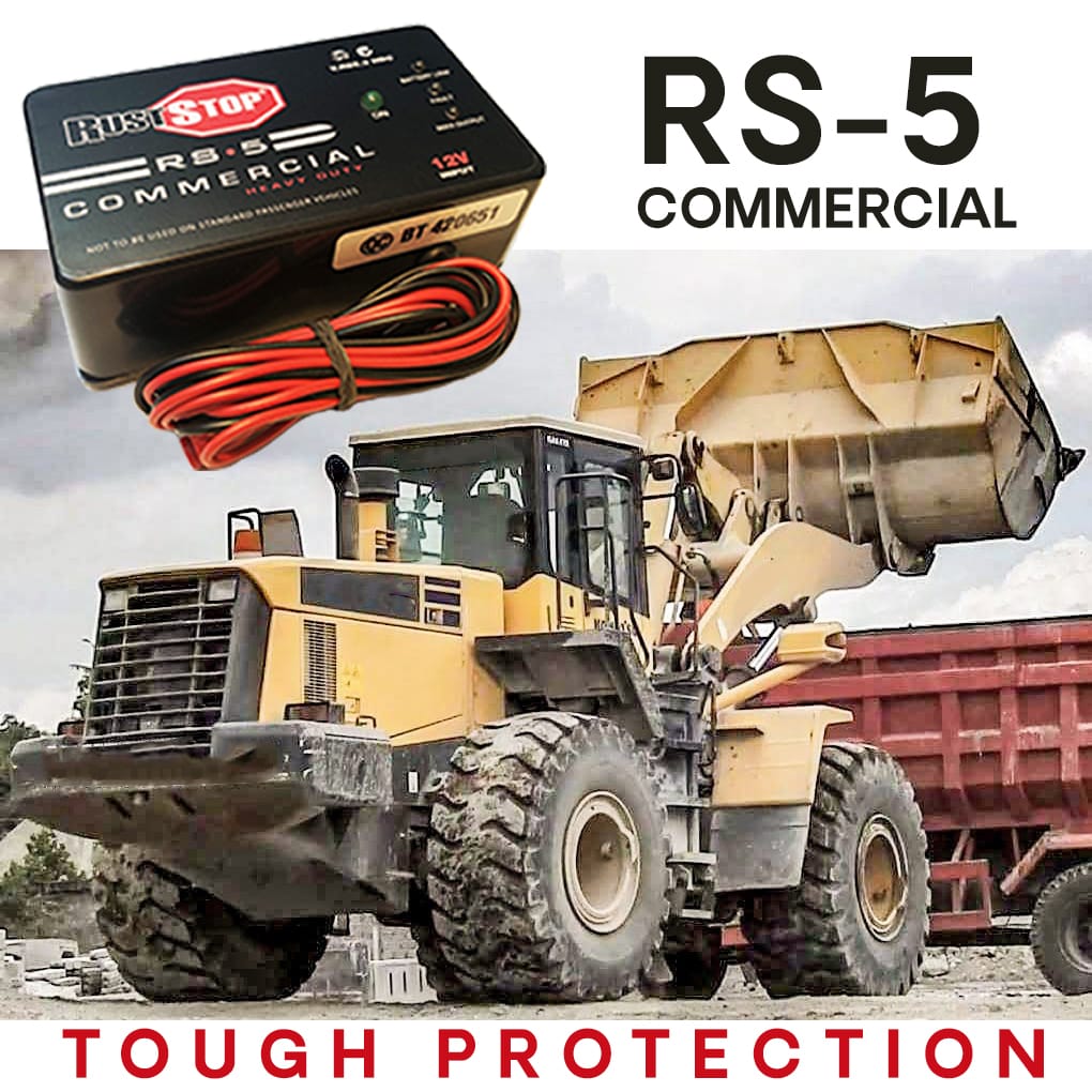 RS-5 12V/24V - Commercial POA Electronic Rust Protection for Vehicles