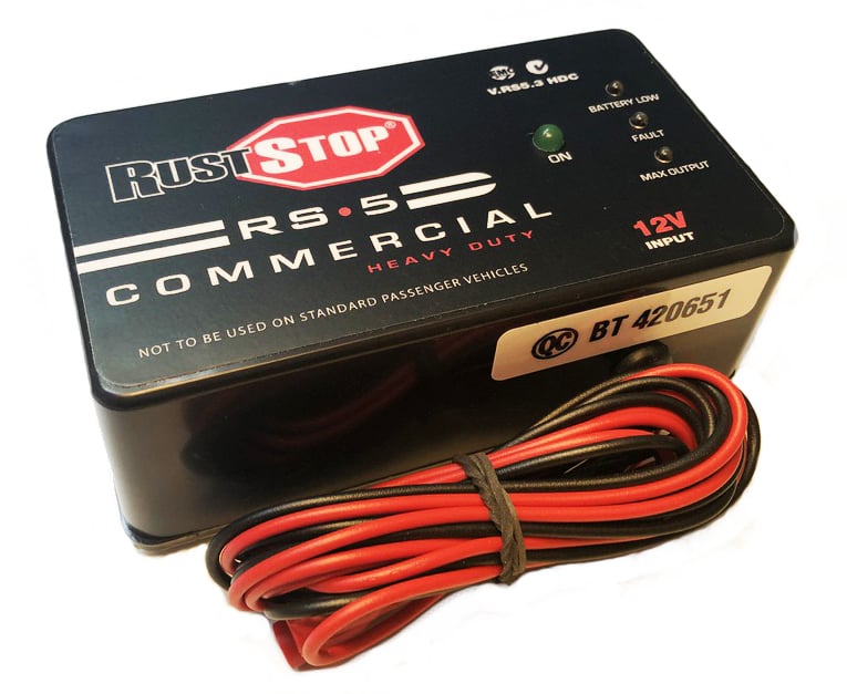 ruststop RS-5 Commercial heavy duty Electronic Rust Protection pack